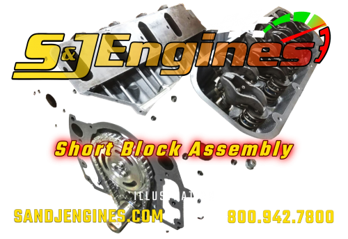 Chevrolet-GMC-396-CID-Short-Block-Engine