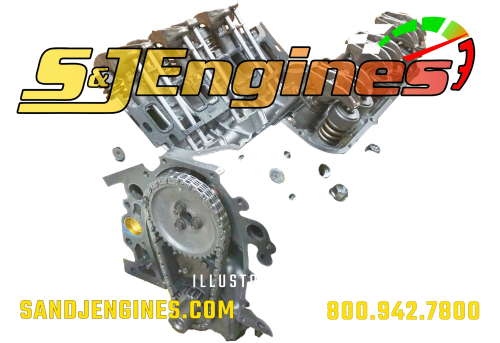 GMC-173-ci-2.8-Liter-Pontiac-Fiero-Remanufactured-Long-Block-Crate-Engine