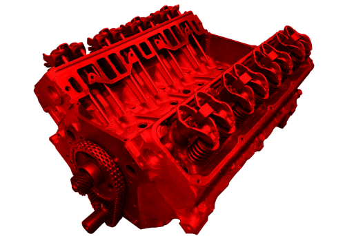 AMC-390-ci-6.4-liter-remanufactured-long-block-engine