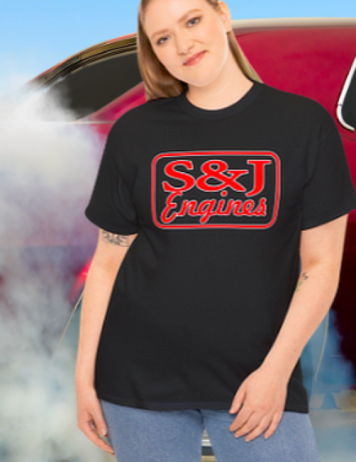 S&J Engines Retro Tee